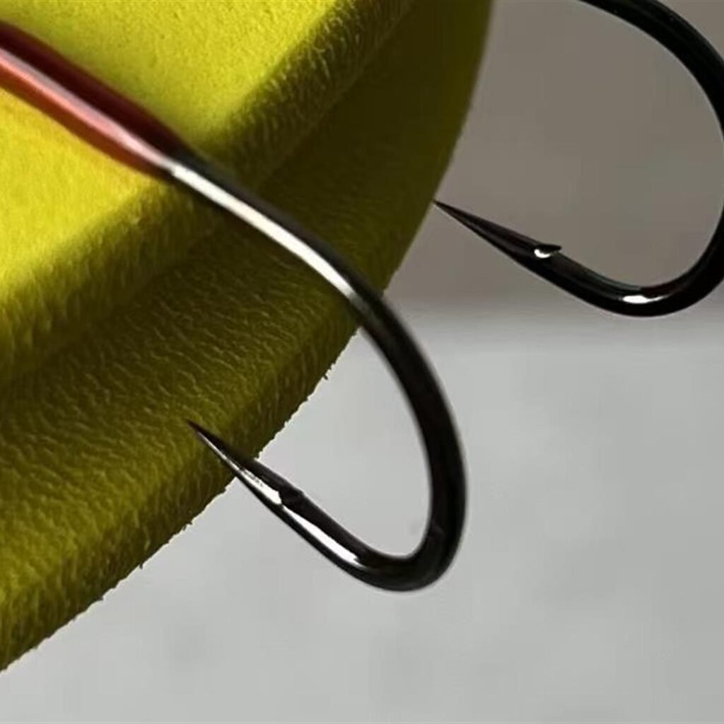 A60 Ultra-Light Ultra-Hard Alloy Double-Hook Snell (10-Pack)